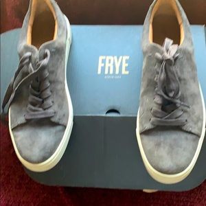Women’s Frye Ivy suede sneakers brwn sz 10 w/box